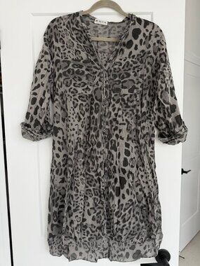 New Collection Leopard Print Coverup